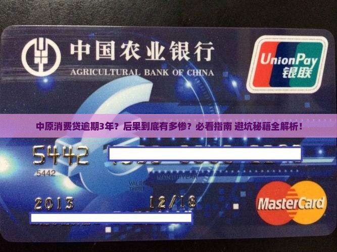 中原消费贷逾期3年会怎样处理
