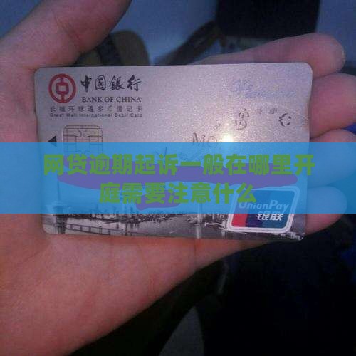 网贷逾期起诉一般在哪里开庭需要注意什么