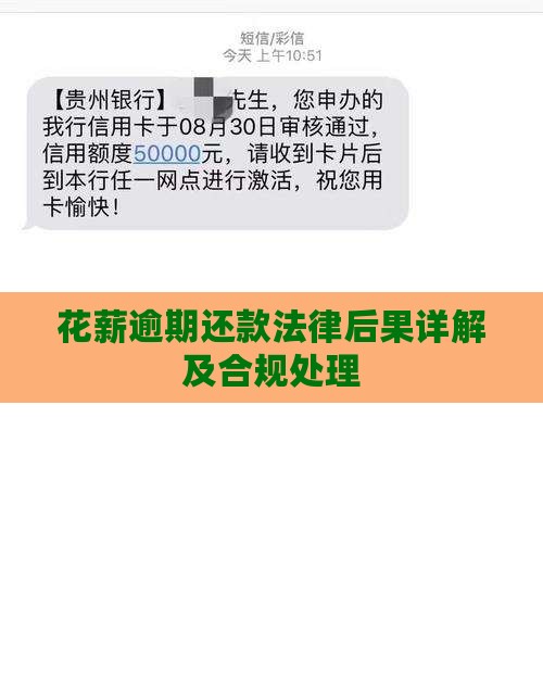 花薪逾期还款法律后果详解及合规处理