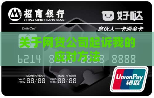 关于网贷公司起诉我的应对方法