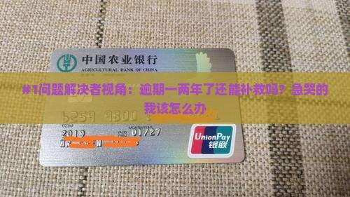 支付宝逾期一两年了怎么办