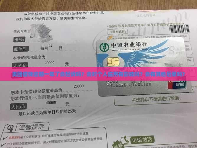 美团借钱逾期一年了会起诉吗