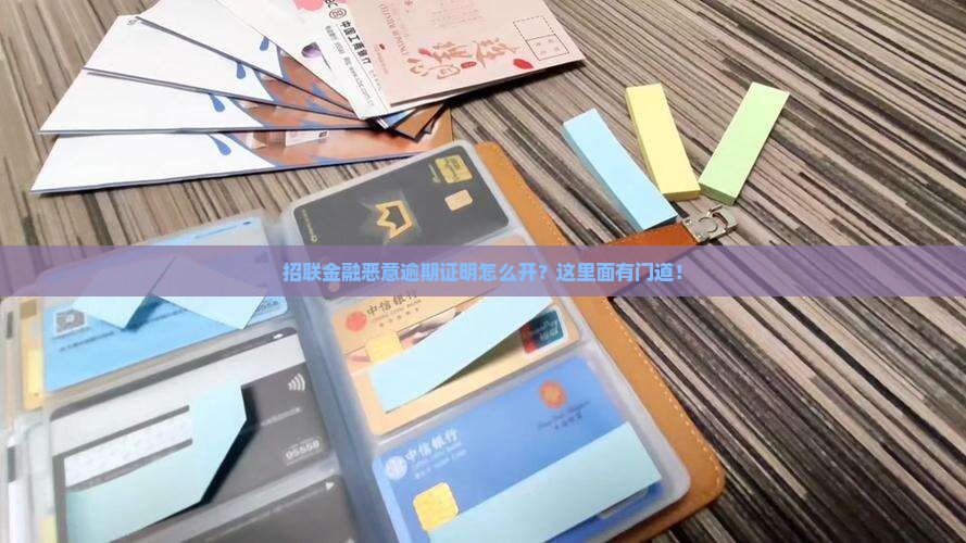 招联金融如何开具恶意逾期证明