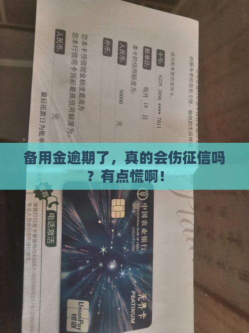 备用金逾期会影响信用吗的解答