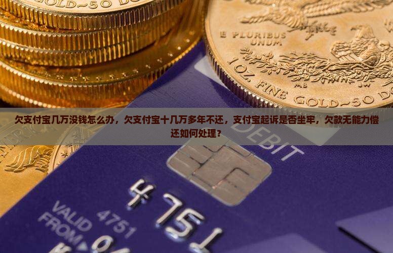 欠支付宝几万没钱怎么办怎么办