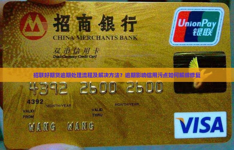 招联好期贷逾期处理流程及解决方法
