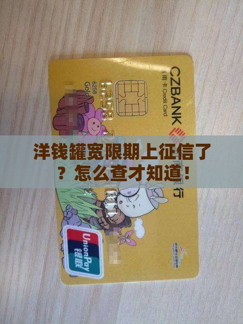 洋钱罐宽限期上征信吗如何查询
