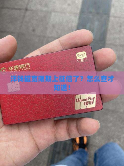 洋钱罐宽限期上征信吗如何查询