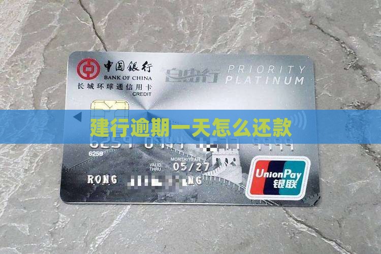 建行逾期一天还款需要怎样处理
