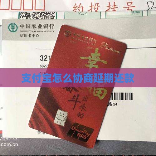 支付宝如何进行延期还款沟通协商