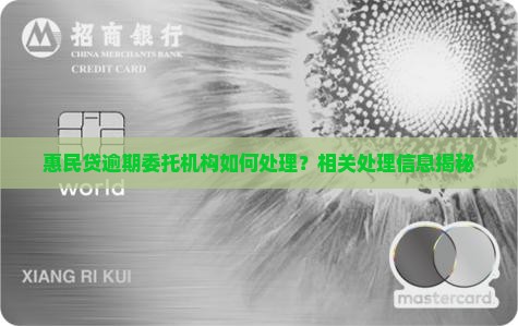 惠民贷逾期委托机构如何处理