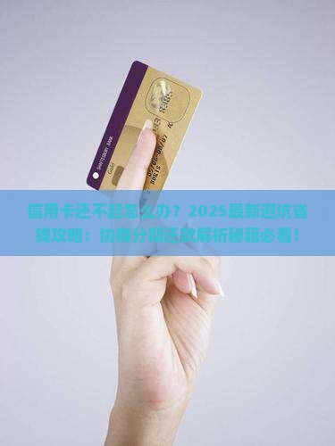 信用卡还不起如何协商分期还款
