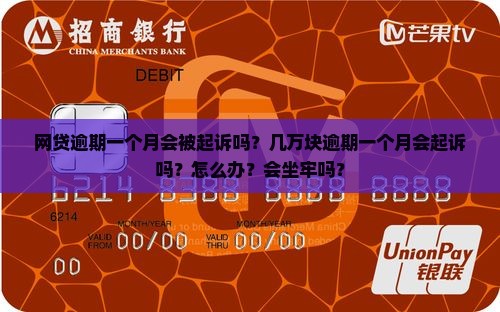 网贷逾期一个月会被起诉吗