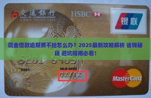 现金借款逾期费不给怎么处理