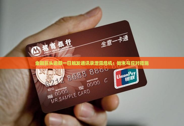金融巨头逾期一日触发通讯录泄露危机：始末与应对措施