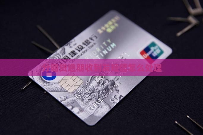分期贷逾期收到发短信怎么处理