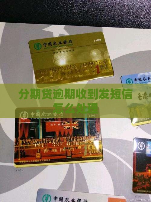 分期贷逾期收到发短信怎么处理
