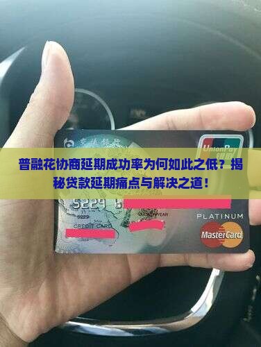 普融花协商延期成功率如何