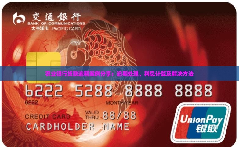 农业银行贷款逾期案例分享 农业银行贷款逾期案例分享
