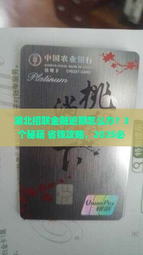 湖北招联金融逾期如何处理