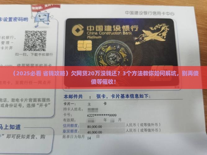 欠网贷20万没有能力还怎么办