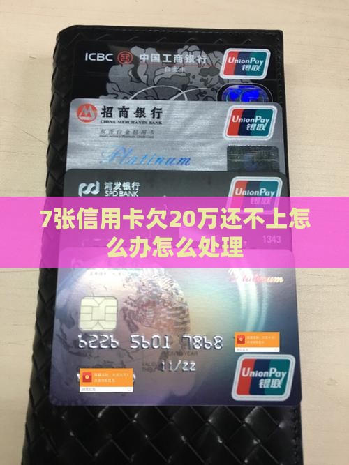 7张信用卡欠20万还不上怎么办