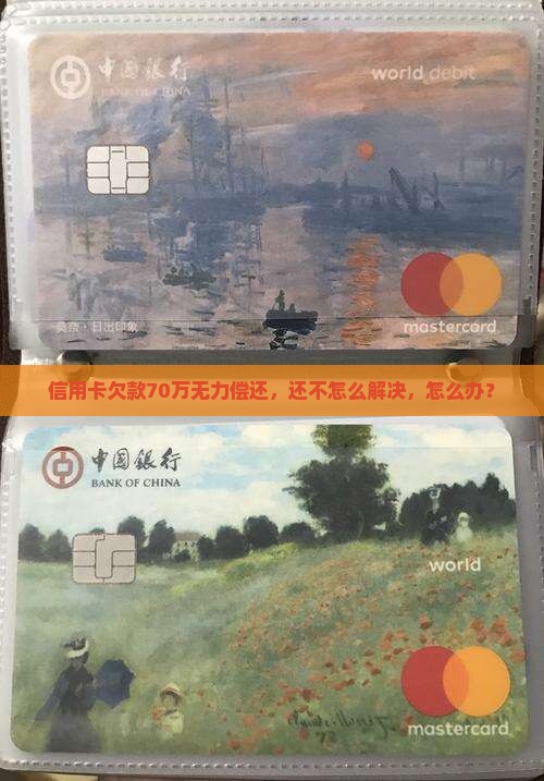 信用卡欠款70万还不上怎么办