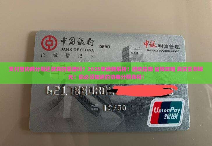 支付宝协商分期还款真的靠谱吗