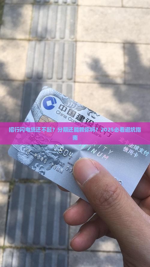 招行闪电贷还不起分期怎么办