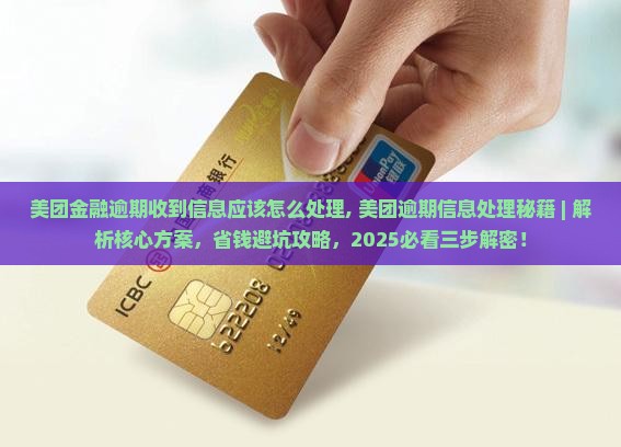 美团金融逾期收到信息应该怎么处理