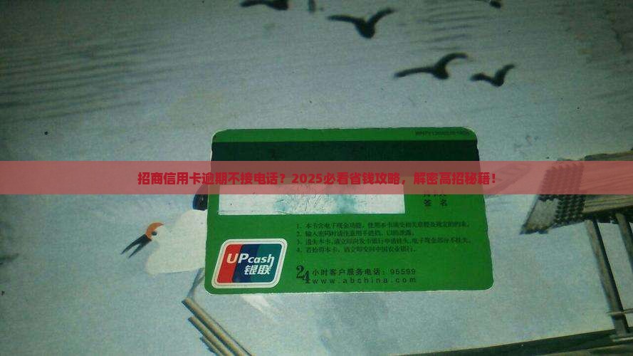 招商银行信用卡逾期不接怎么办
