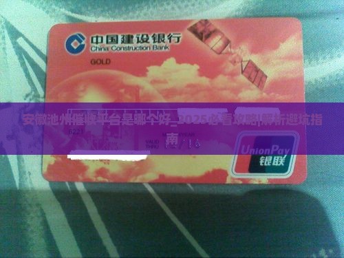 安徽池州催收平台是哪个好