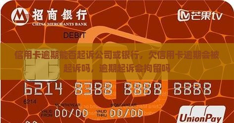 信用卡逾期能否起诉