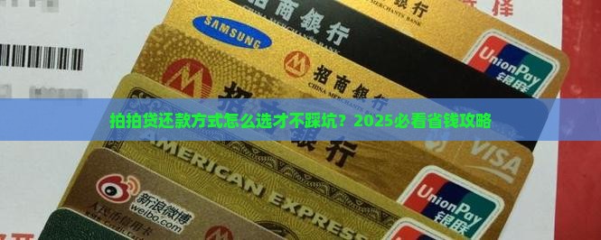 拍拍贷如何选择最优的还款方式 拍拍贷如何选择最优的还款方式