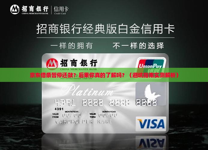 京东借条暂停还款什么后果