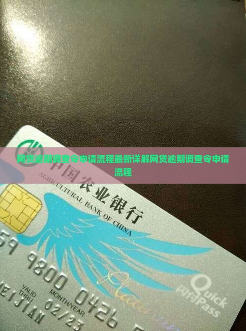 网贷逾期调查令申请流程