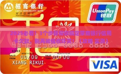 蒙商银行信用卡欠款处理方法详解