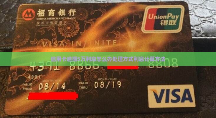 信用卡逾期5万利息怎么办处理方式利息计算方法