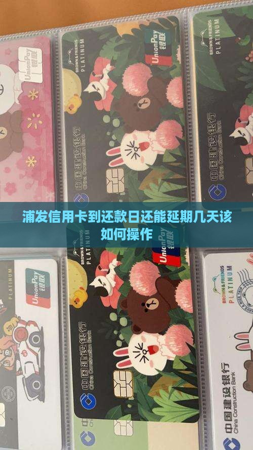 浦发信用卡到还款日还能延期几天该如何操作