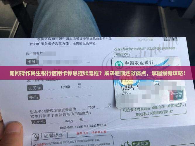 民生银行信用卡停息挂账流程