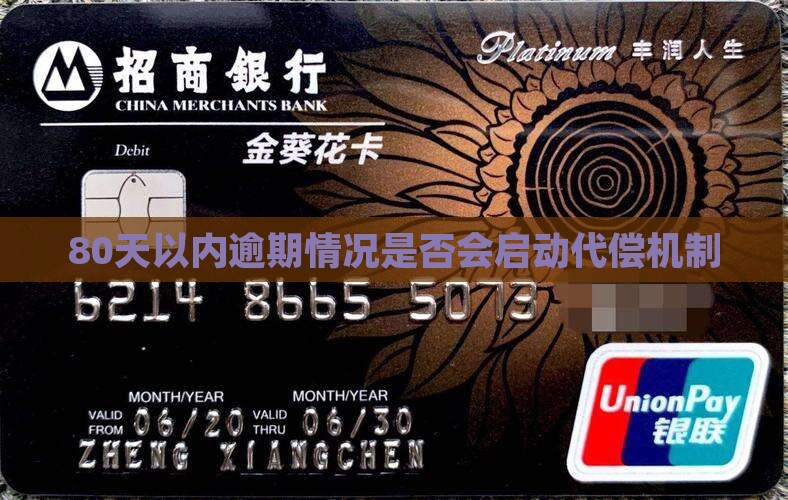 逾期80天以内会被代偿吗