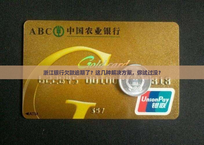 浙江银行欠款逾期有哪些方式可选择