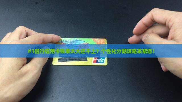 招行个性化分期攻略