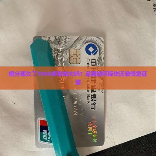 橙分期欠了1000多有事吗怎么办