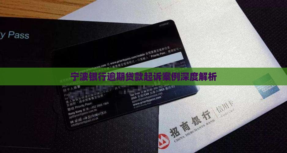 宁波银行逾期起诉案例分析