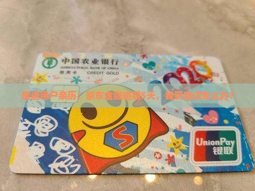 京东金融逾期5天的后果是什么