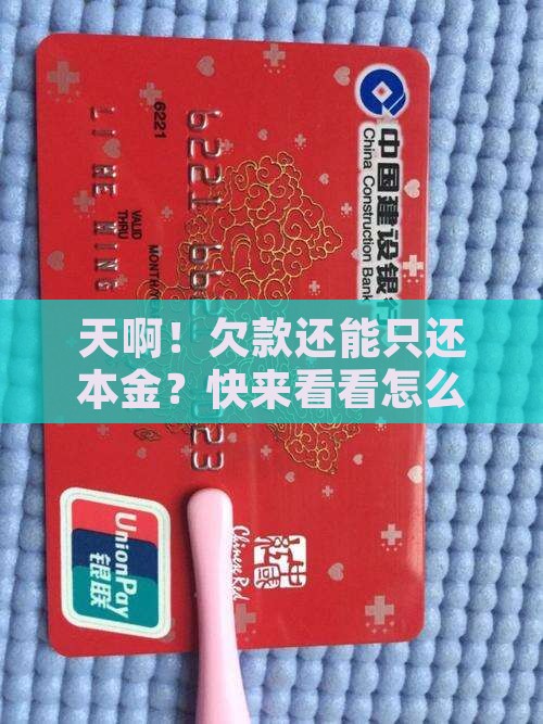 怎么协商可以只还本金