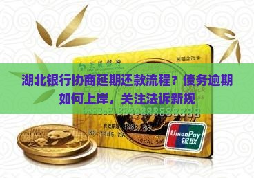 湖北银行协商延期还款流程