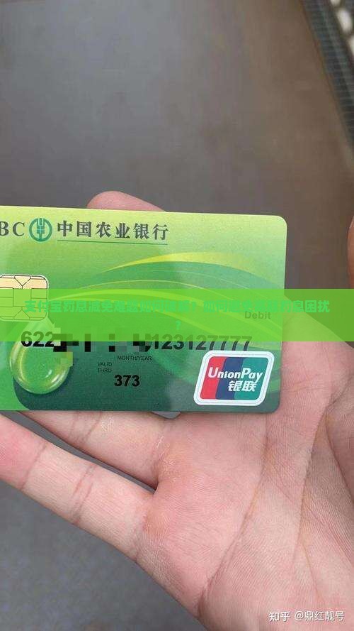 支付宝不能减免罚息吗该怎么解决