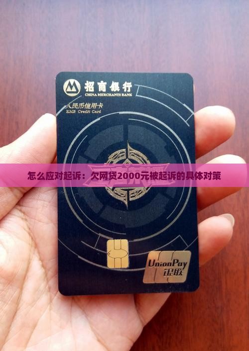 欠网贷2000元被起诉了